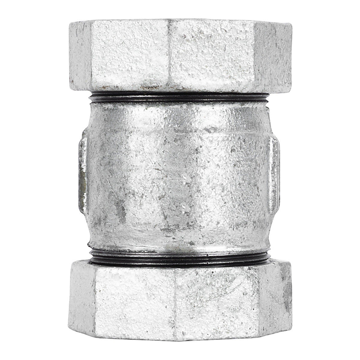 STZ Industries - 311CCL-1 - 1 in. Compression X 1 in. D Compression Galvanized Malleable Iron 3 in. L Coupling