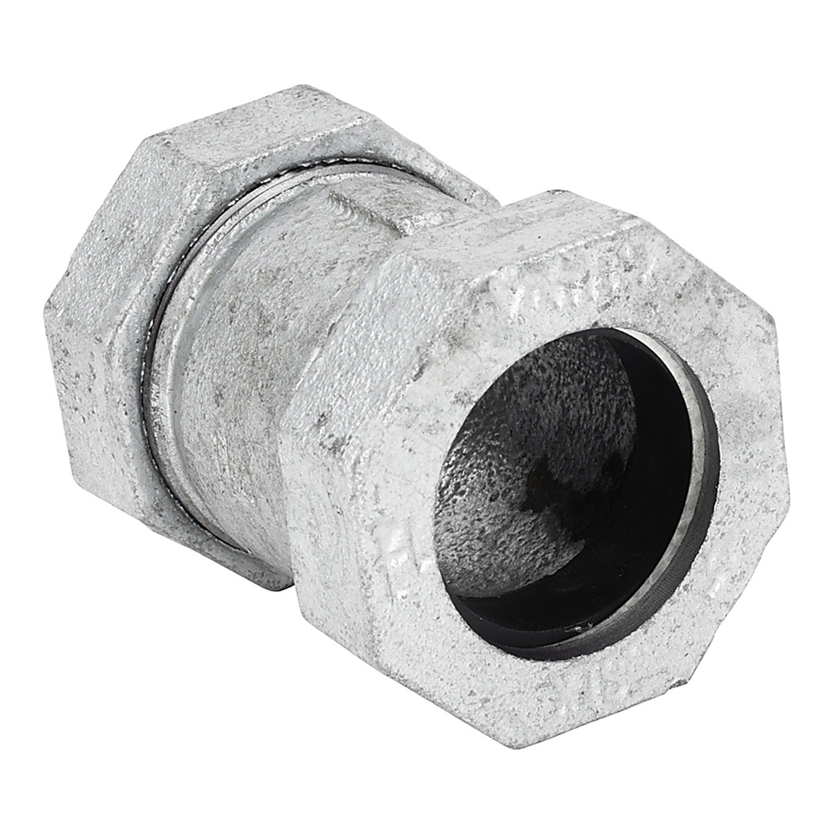 STZ Industries - 311CCL-114 - 1-1/4 in. Compression X 1-1/4 in. D Compression Galvanized Malleable Iron 3 in. L Cou