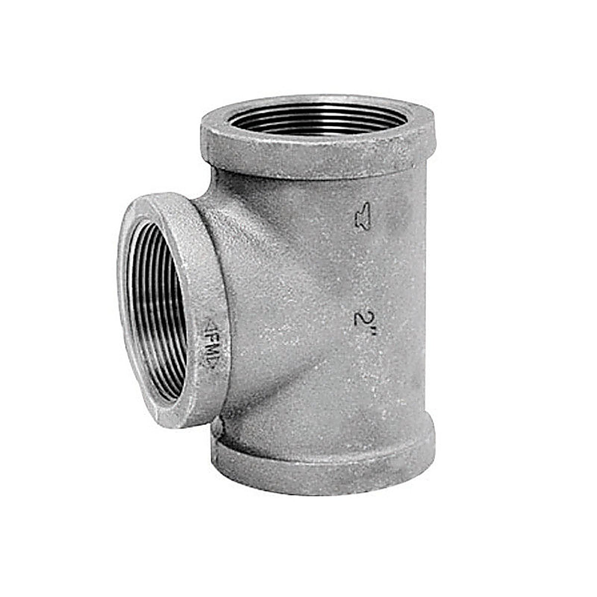 Billco - 8700120507 - Anvil 3/4 in. FPT x 3/4 in. Dia. FPT Black Malleable Iron Reducing Tee