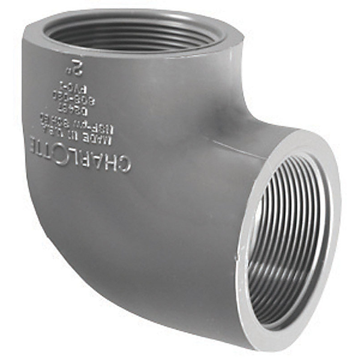Charlotte Pipe - PVC083021200 - Schedule 80 3/4 in. FPT x 3/4 in. Dia. FPT PVC Elbow