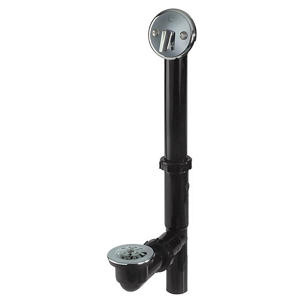 Keeney - 64B - 1-1/2 in. Dia. Chrome Plastic Triplever Bath Drain