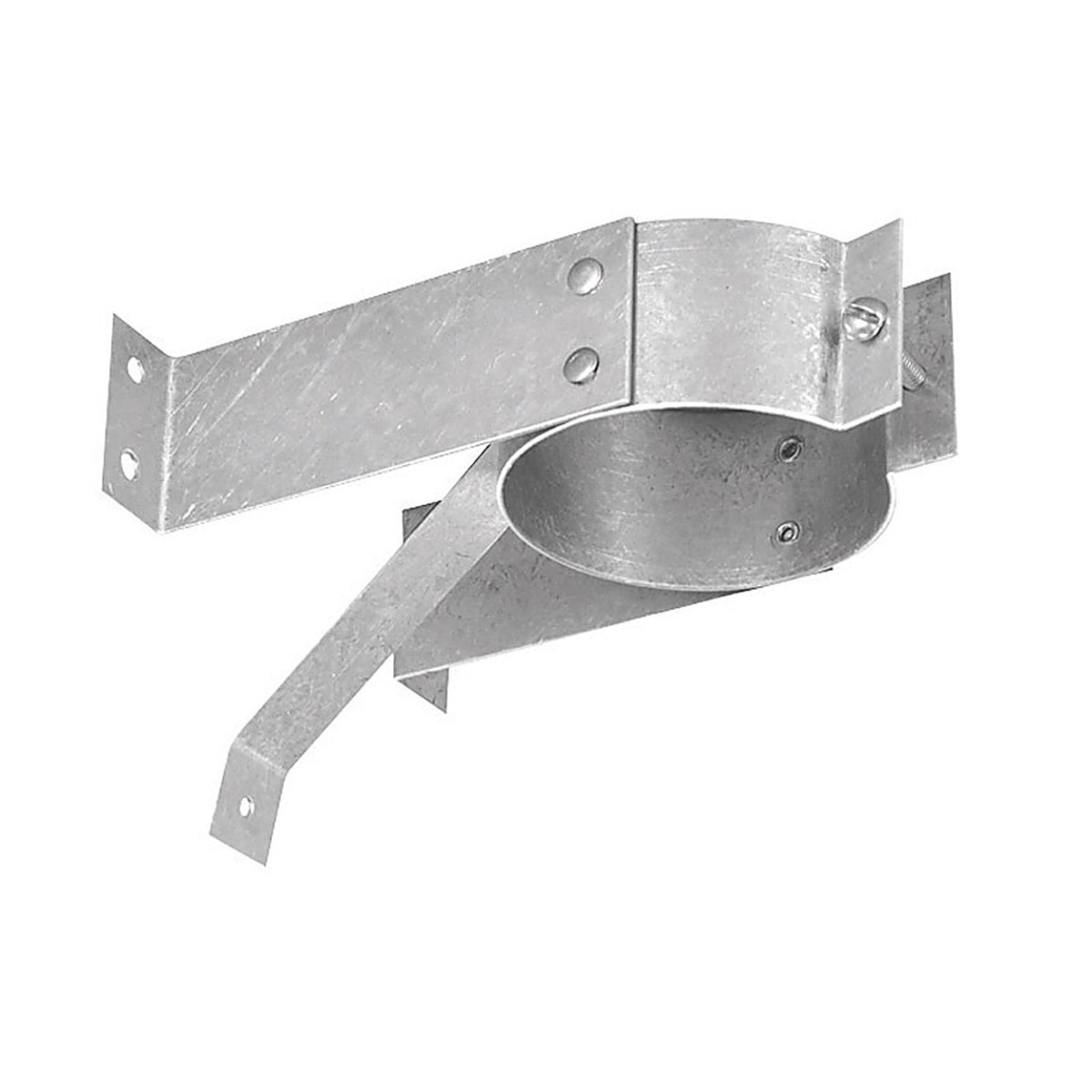 DuraVent - 3PVL-WSR -DNL - 3 in. X 3 in. X 3 in. Galvanized Steel Tee Support Bracket
