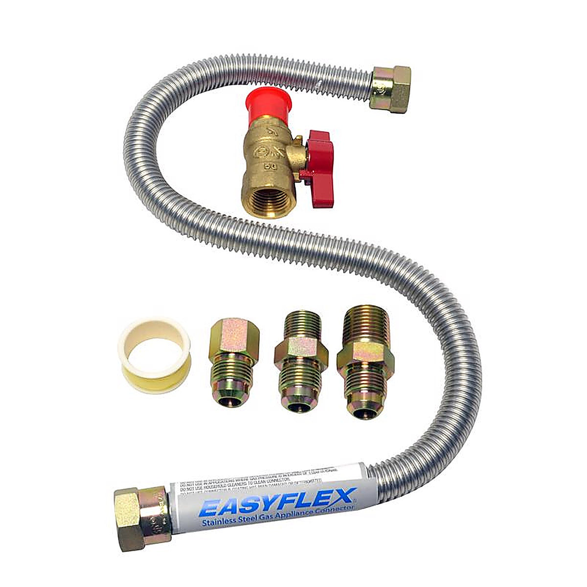Mr. Heater - F271239 - 18 inch ft. L Brass Gas Appliance Hook-Up Kit