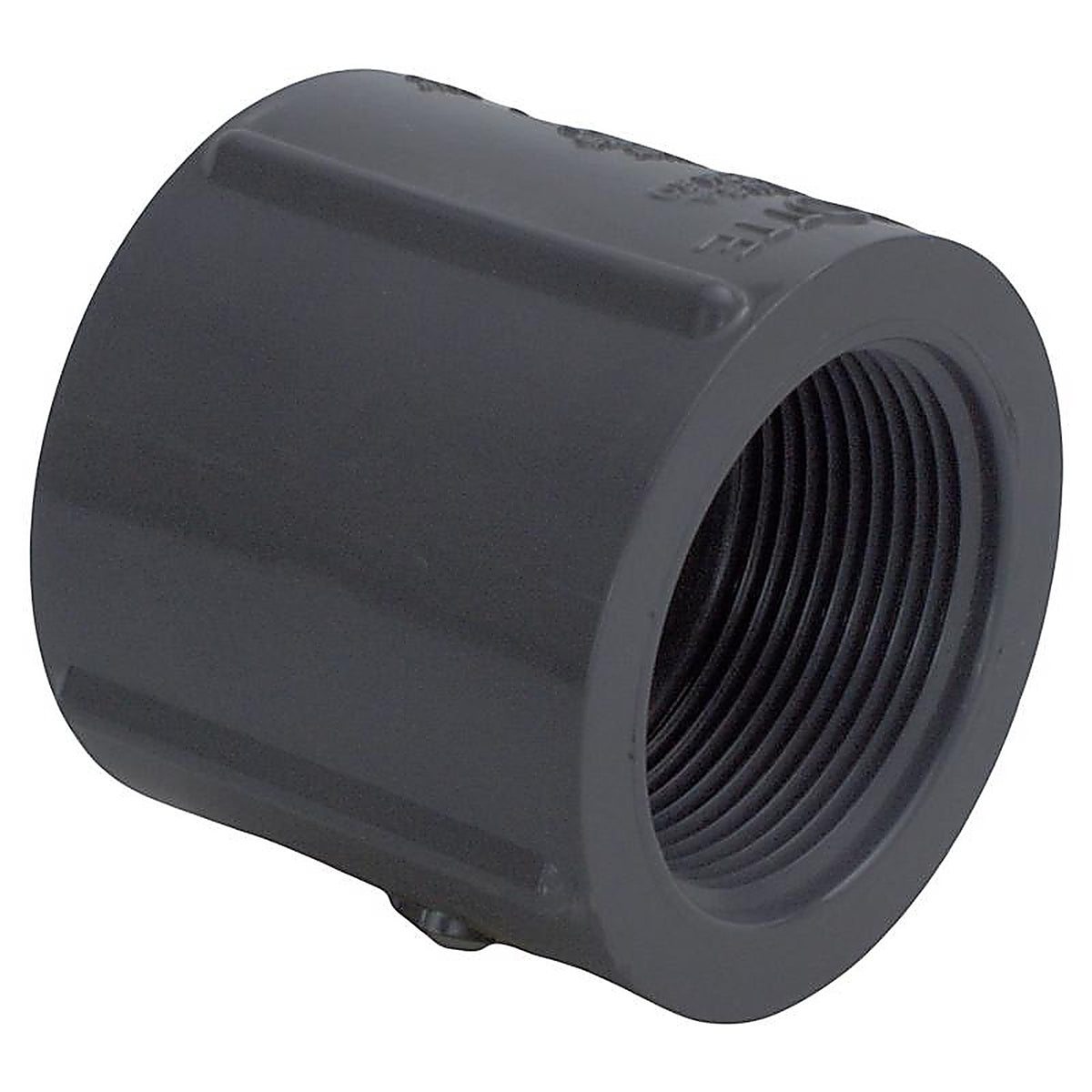 Charlotte Pipe - PVC081021400 - Schedule 80 1 in. FPT x 1 in. Dia. FPT PVC Coupling