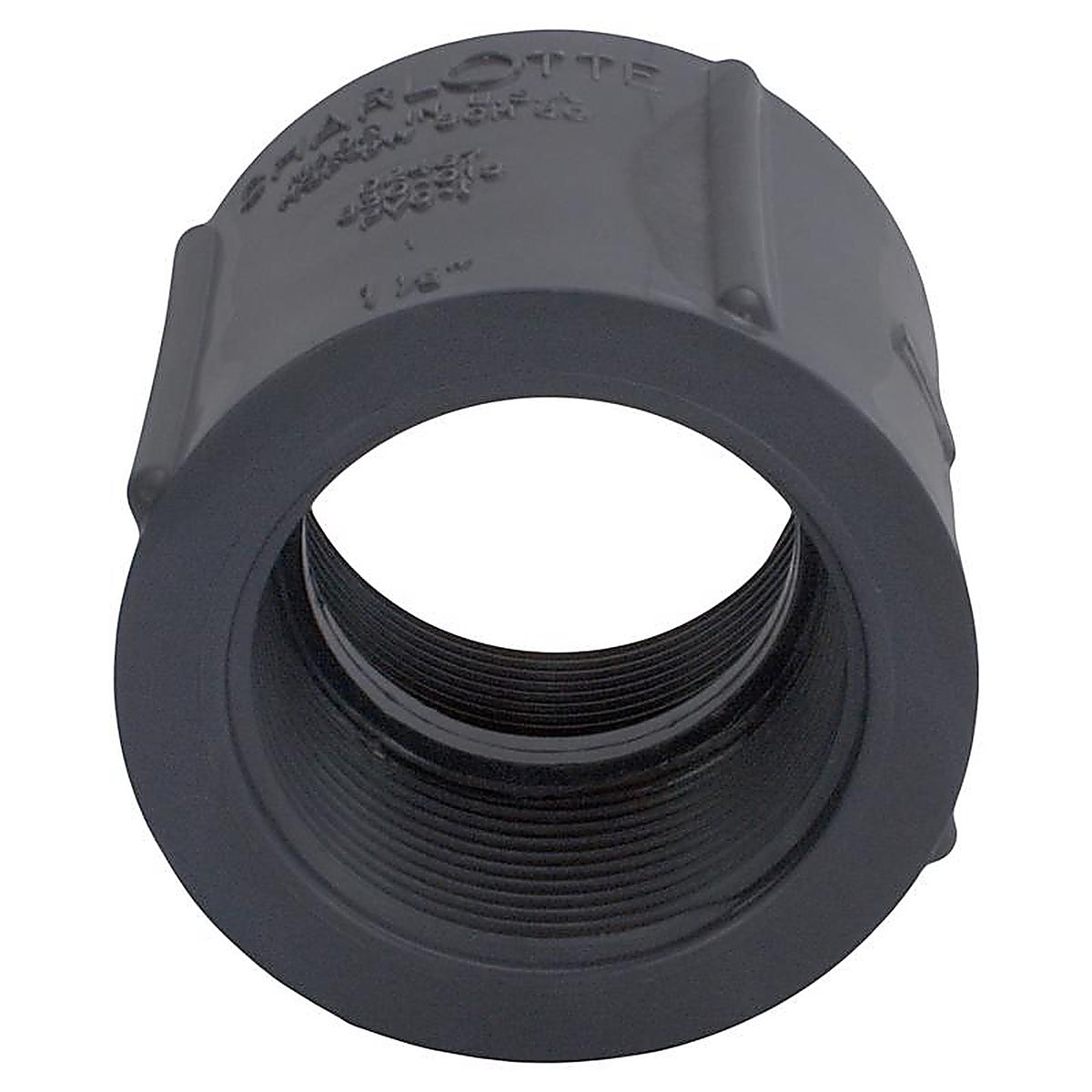 Charlotte Pipe - PVC081021600 - Schedule 80 1-1/4 in. FPT x 1-1/4 in. Dia. FPT PVC Coupling