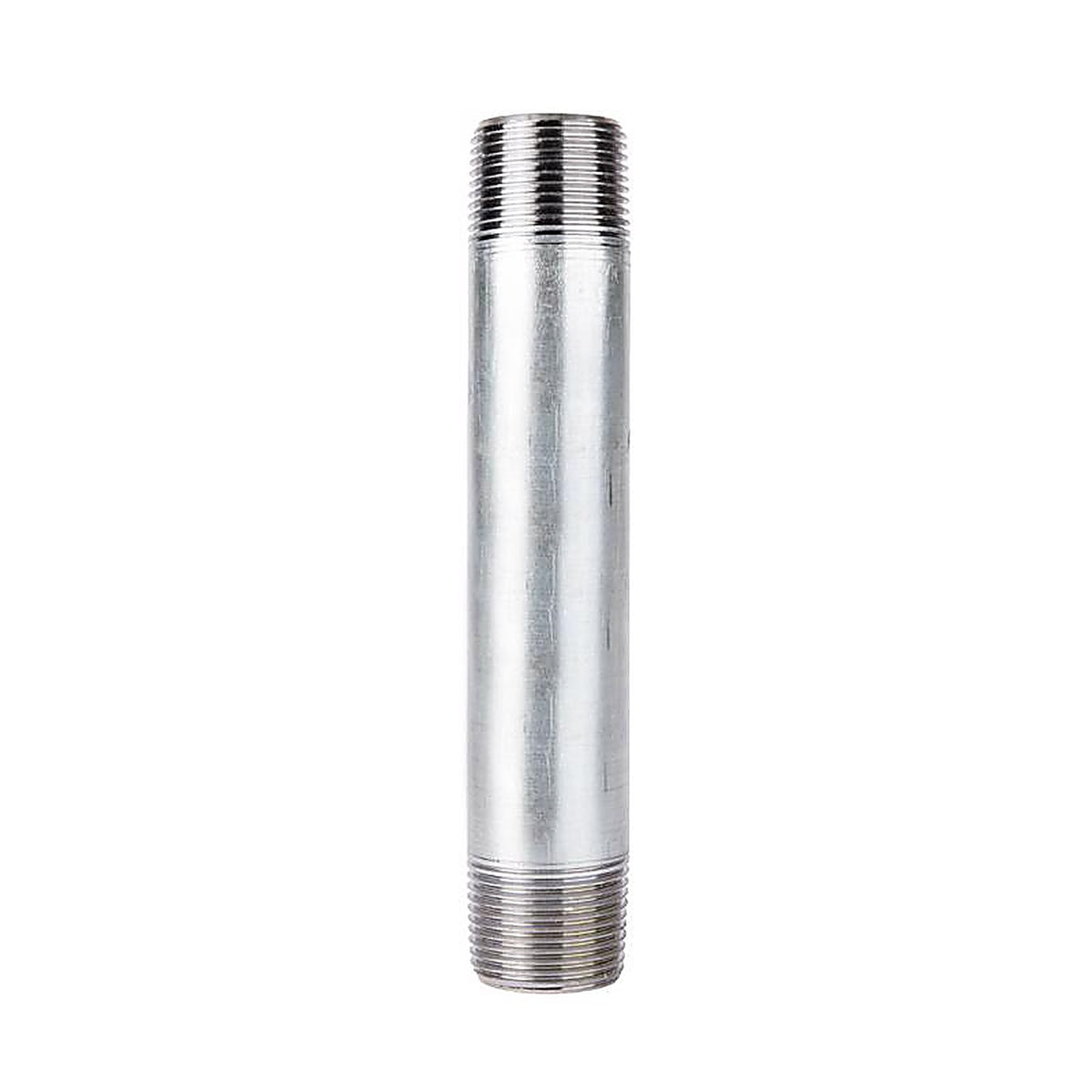 Mueller - 566-070AH - 1-1/4 in. MPT x 7 in. L Galvanized Steel Nipple