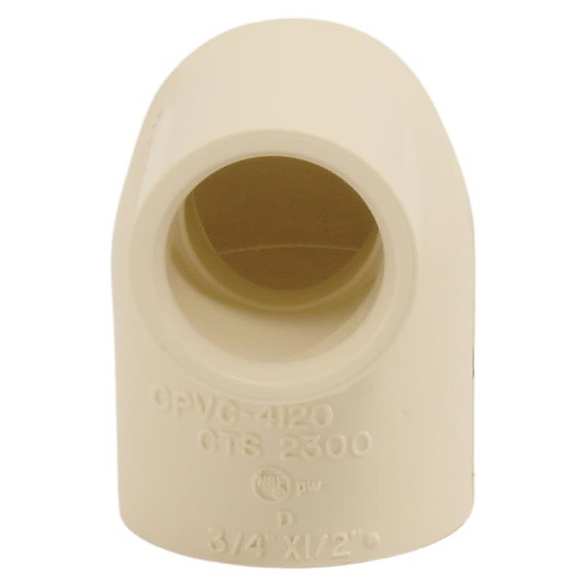 Charlotte Pipe - CTS023001800 - FlowGuard 3/4 in. Slip x 1/2 in. Dia. Slip CPVC Elbow