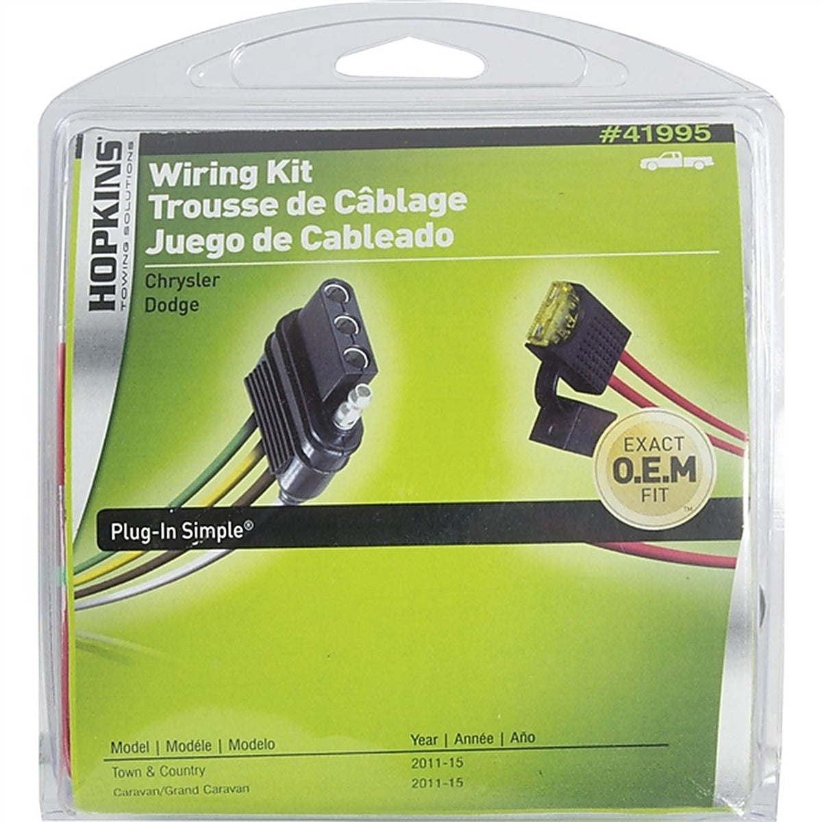 Hopkins - 41995 - Vehicle Specific Trailer Wiring Harness
