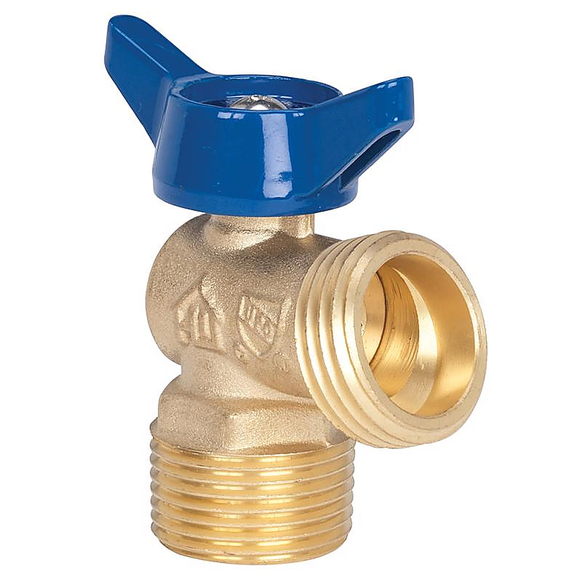 Homewerks - VBDQTRG4 - 3/4 in. MIP X 3/4 in. MHT Brass Boiler Drain