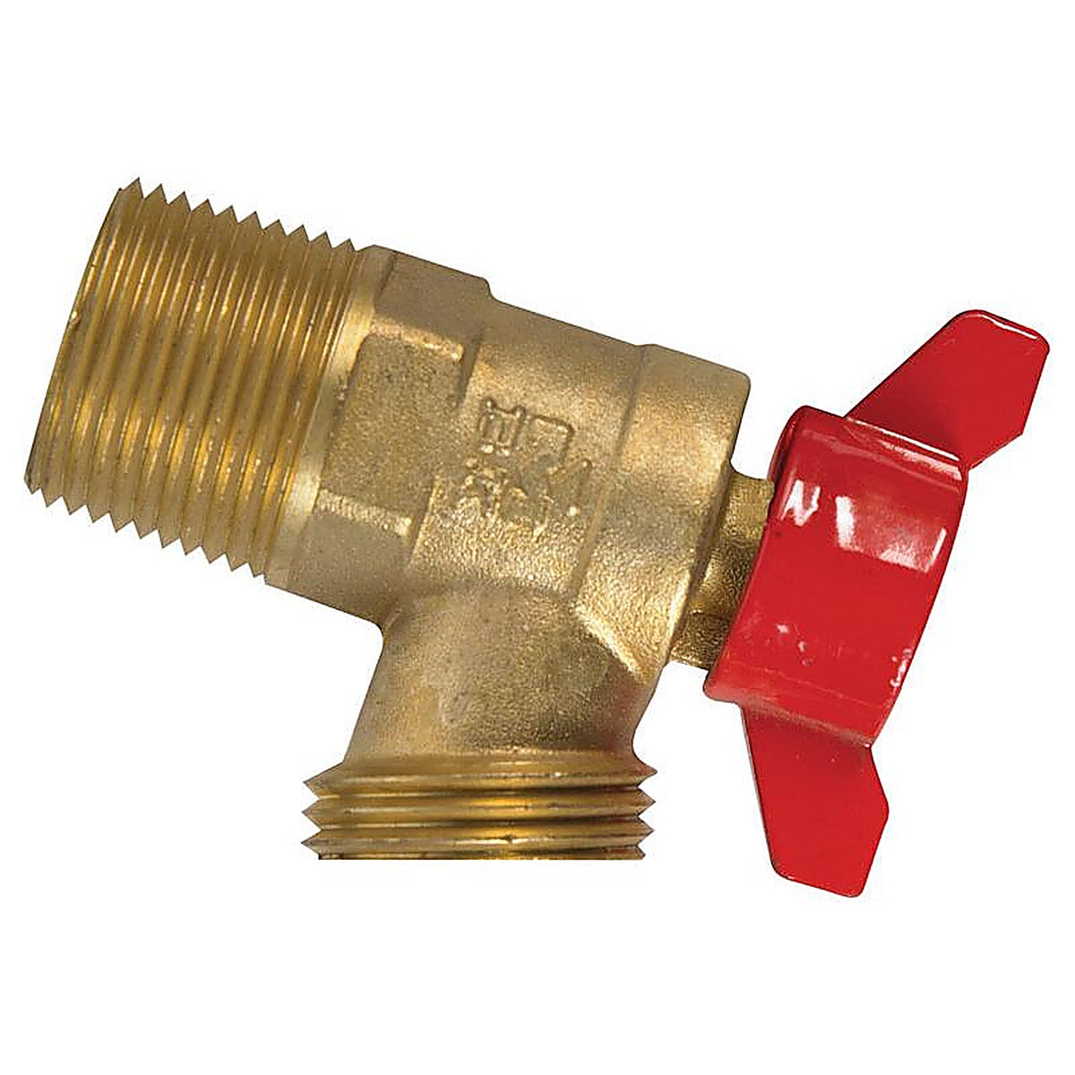 Homewerks - VBDQTRG4 - 3/4 in. MIP X 3/4 in. MHT Brass Boiler Drain