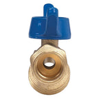 Homewerks - VHNQTRC3 - 1/2 in. MIP X 3/4 in. MHT Brass No-Kink Hose Bibb