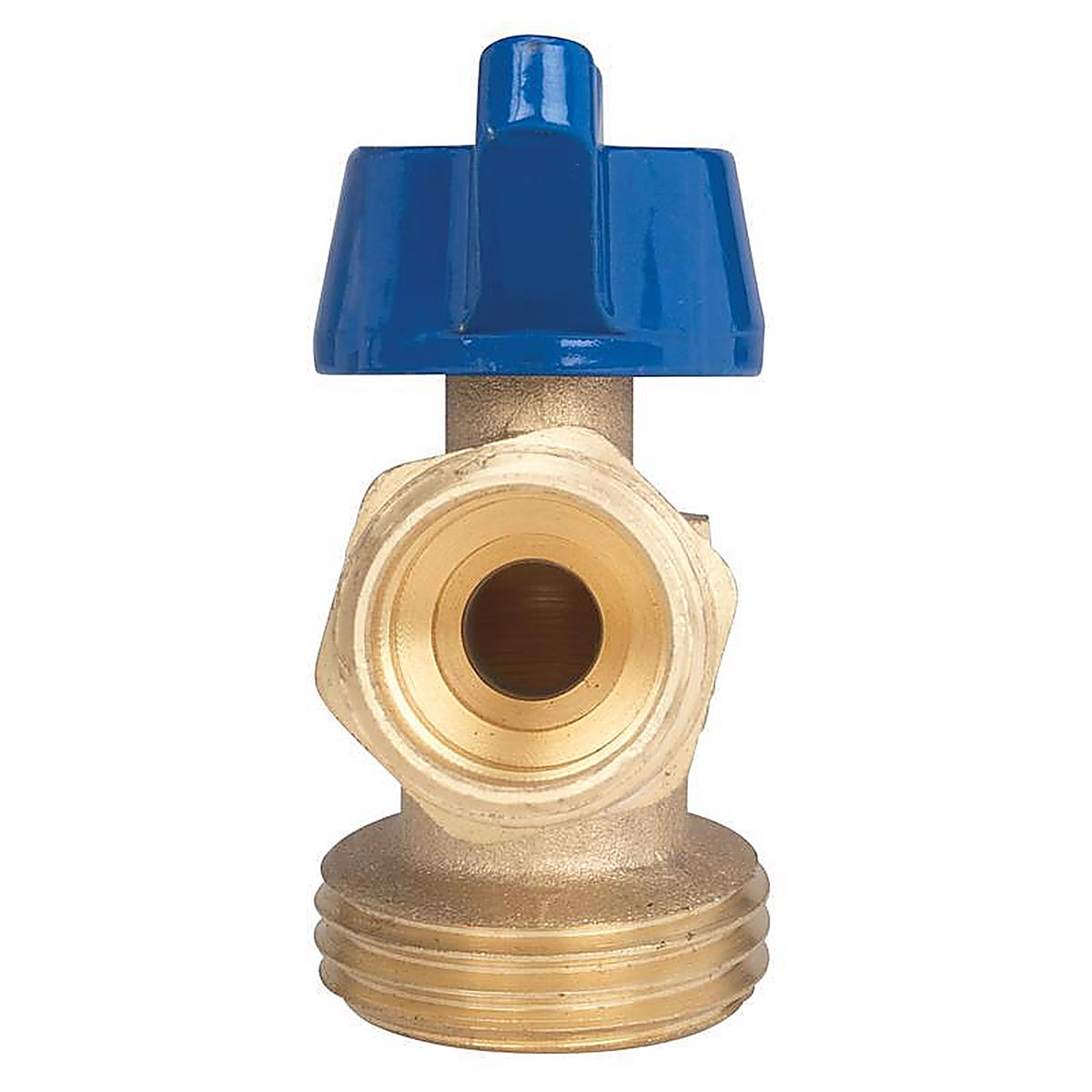 Homewerks - VHBQTCC3 - 1/2 in. MIP X 3/4 in. MHT Brass Hose Bibb