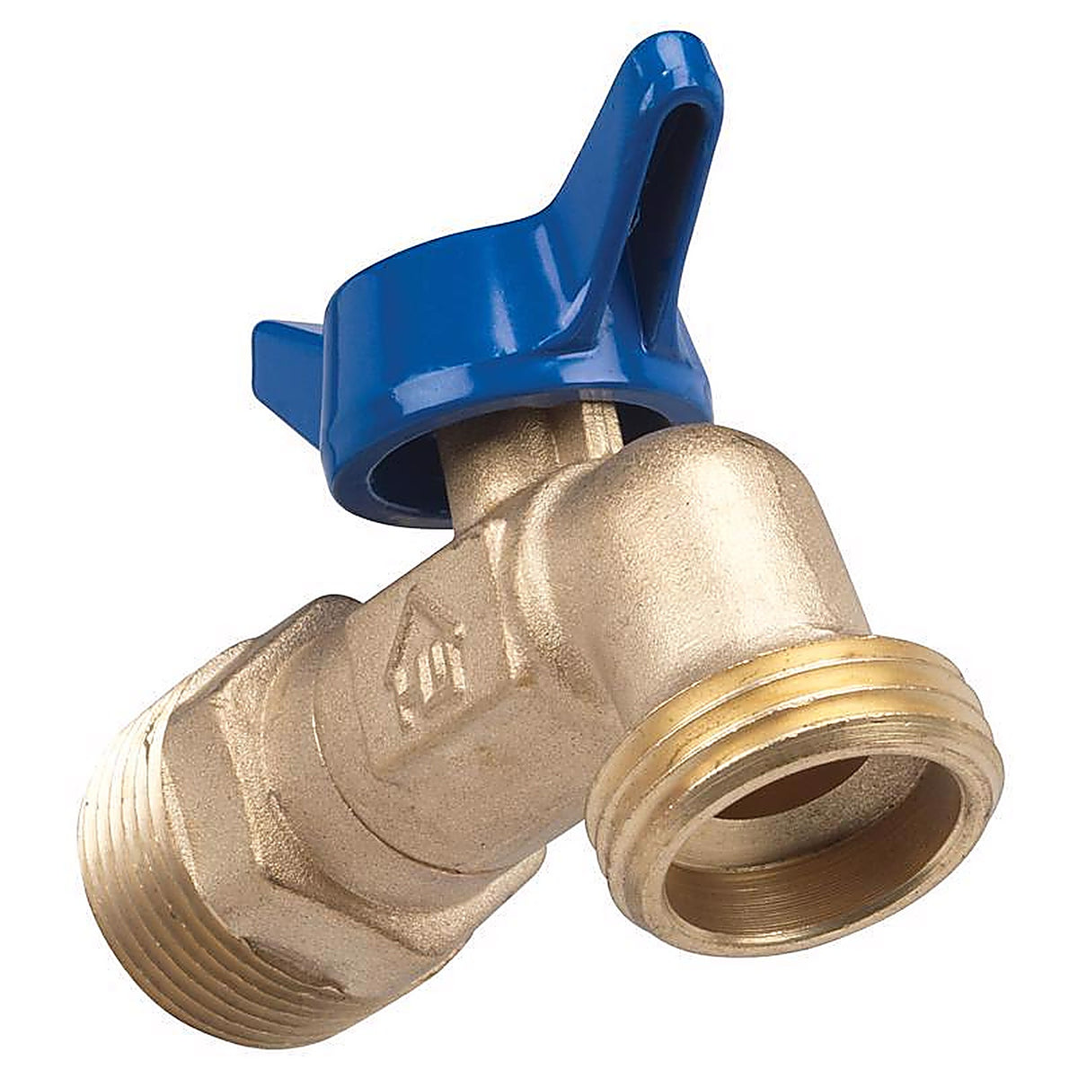 Homewerks - VHBQTCF4 - 3/4 in. MIP X 3/4 in. MHT Brass Hose Bibb
