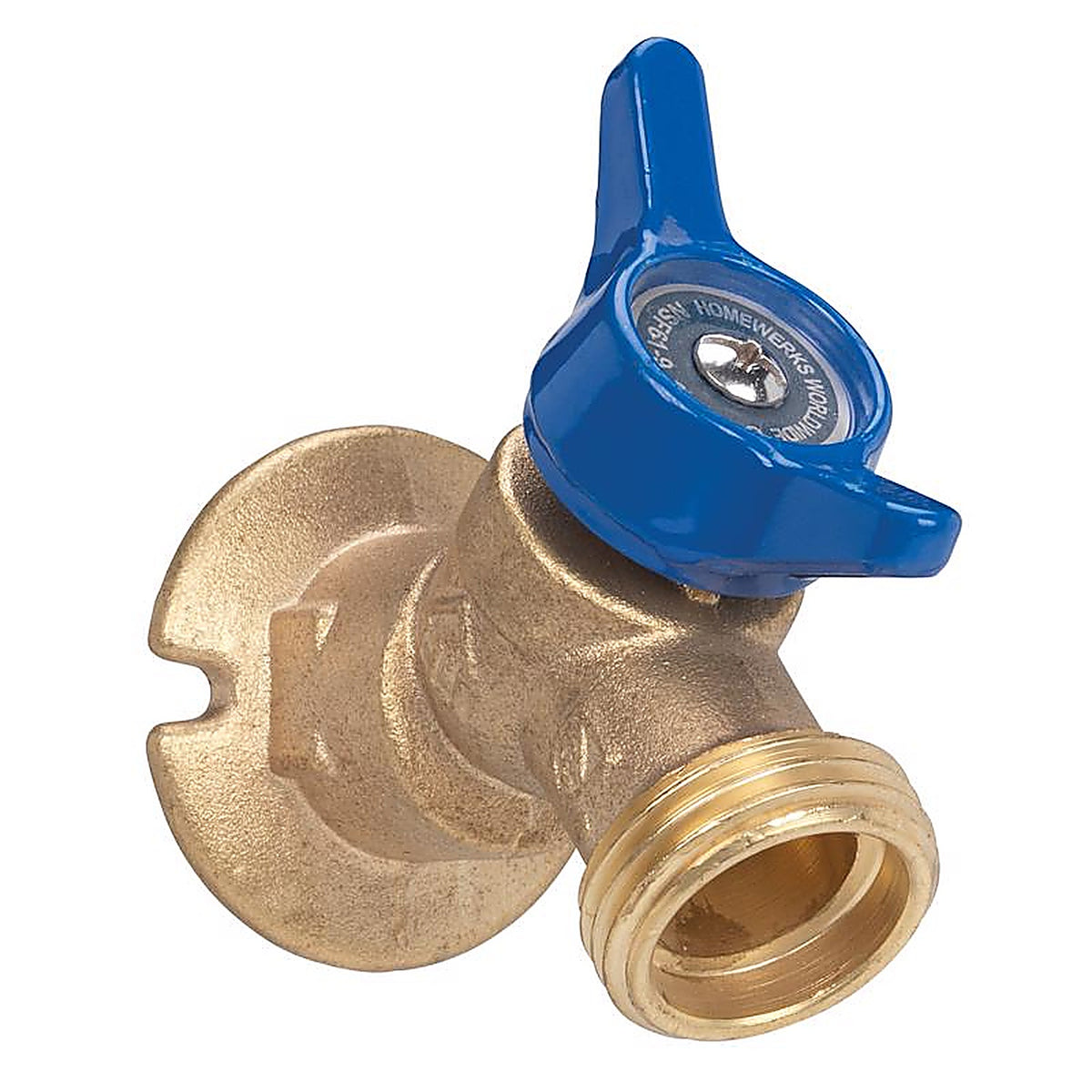 Homewerks - VSCQTRB3 - 1/2 in. FIP X 3/4 in. MHT Brass Sillcock Valve
