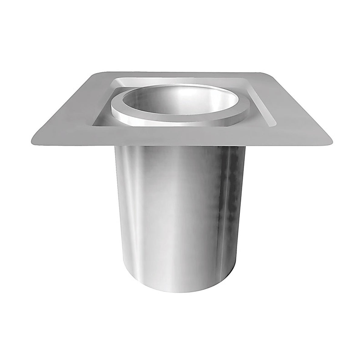 Selkirk - 208465 - 8 in. D X 12 in. L Stainless Steel Fire Stop Joist Shield