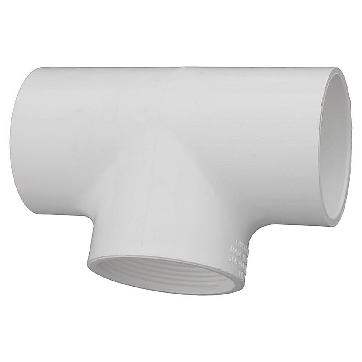 Charlotte Pipe - PVC024011600 - Schedule 40 2 in. Slip x 2 in. Dia. Slip PVC Tee