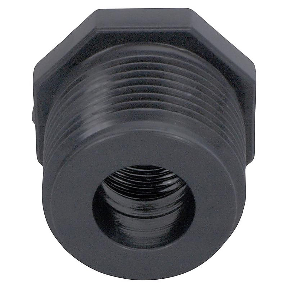 Charlotte Pipe - PVC82002200 - Schedule 80 1 in. MPT x 1/2 in. Dia. FPT PVC Reducing Bushing