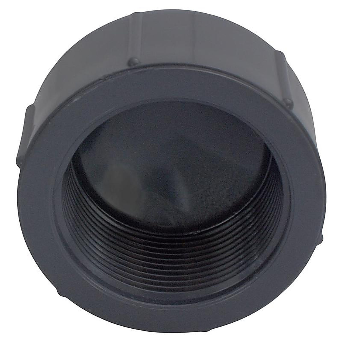 Charlotte Pipe - PVC81171000 - Schedule 80 1/2 in. FPT x 1/2 in. Dia. FPT PVC Threaded Cap