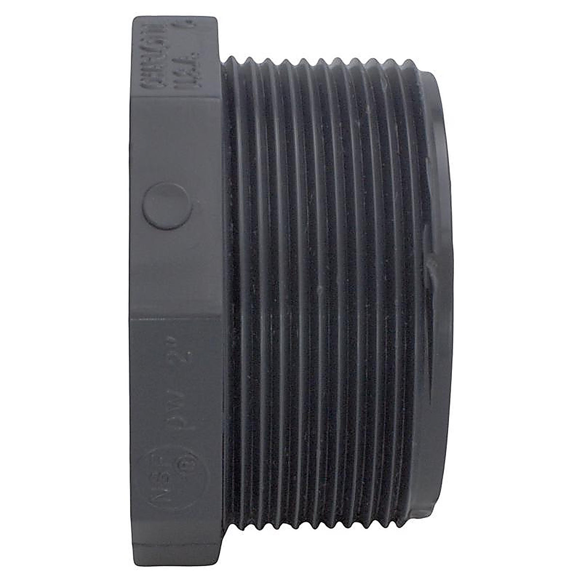Charlotte Pipe - PVC81131200 - Schedule 80 3/4 in. MPT x 3/4 in. Dia. MPT PVC Threaded Plug