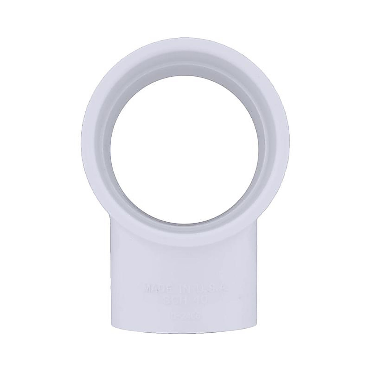Charlotte Pipe - PVC024006450 - Schedule 40 2 in. Slip x 2 in. Dia. Slip PVC Reducing Tee