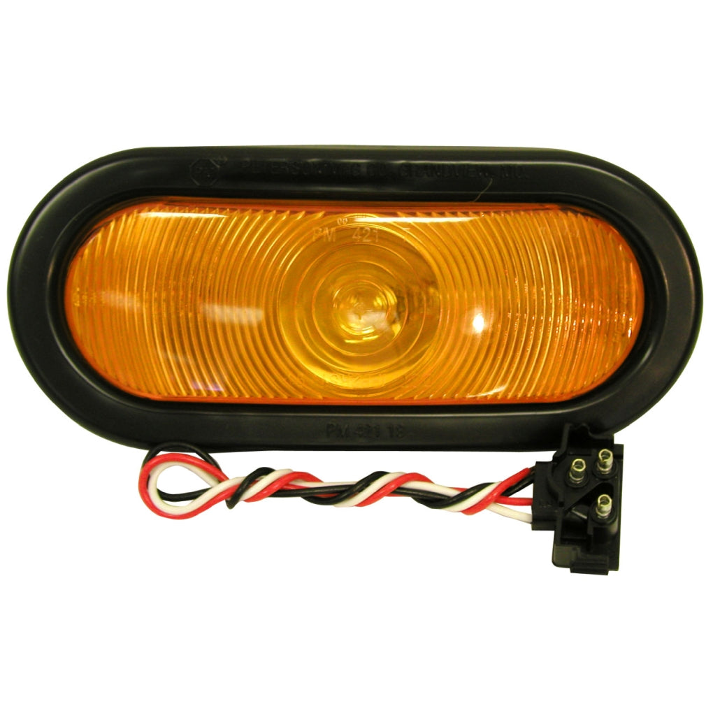 Peterson - 421KA Amber Kit Oval Turn Signal Light