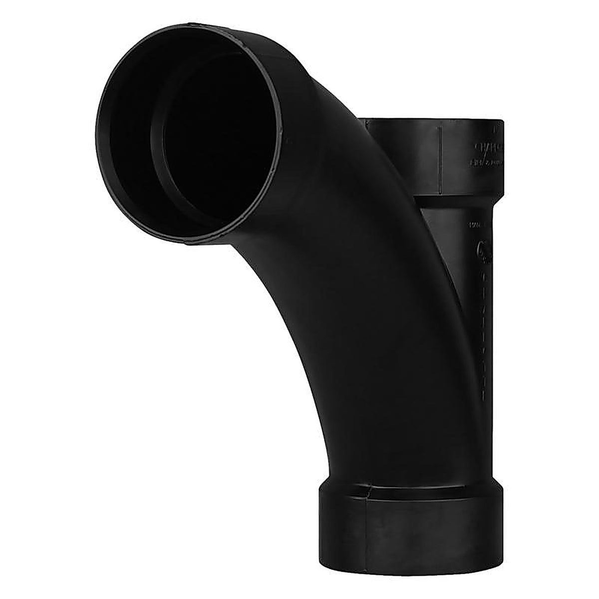 Charlotte Pipe - ABS005011000 - 3 in. Hub x 3 in. Dia. Hub ABS Tee Wye