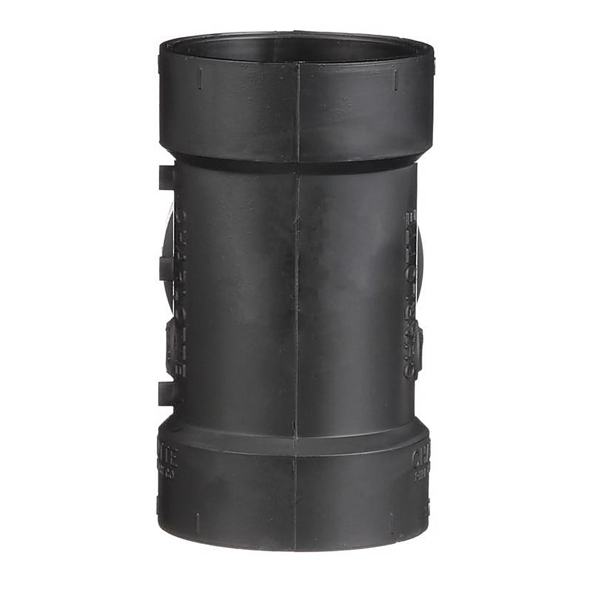 Charlotte Pipe - ABS00450800 - 2 in. Hub x 2 in. Dia. Hub ABS Flush Cleanout Tee