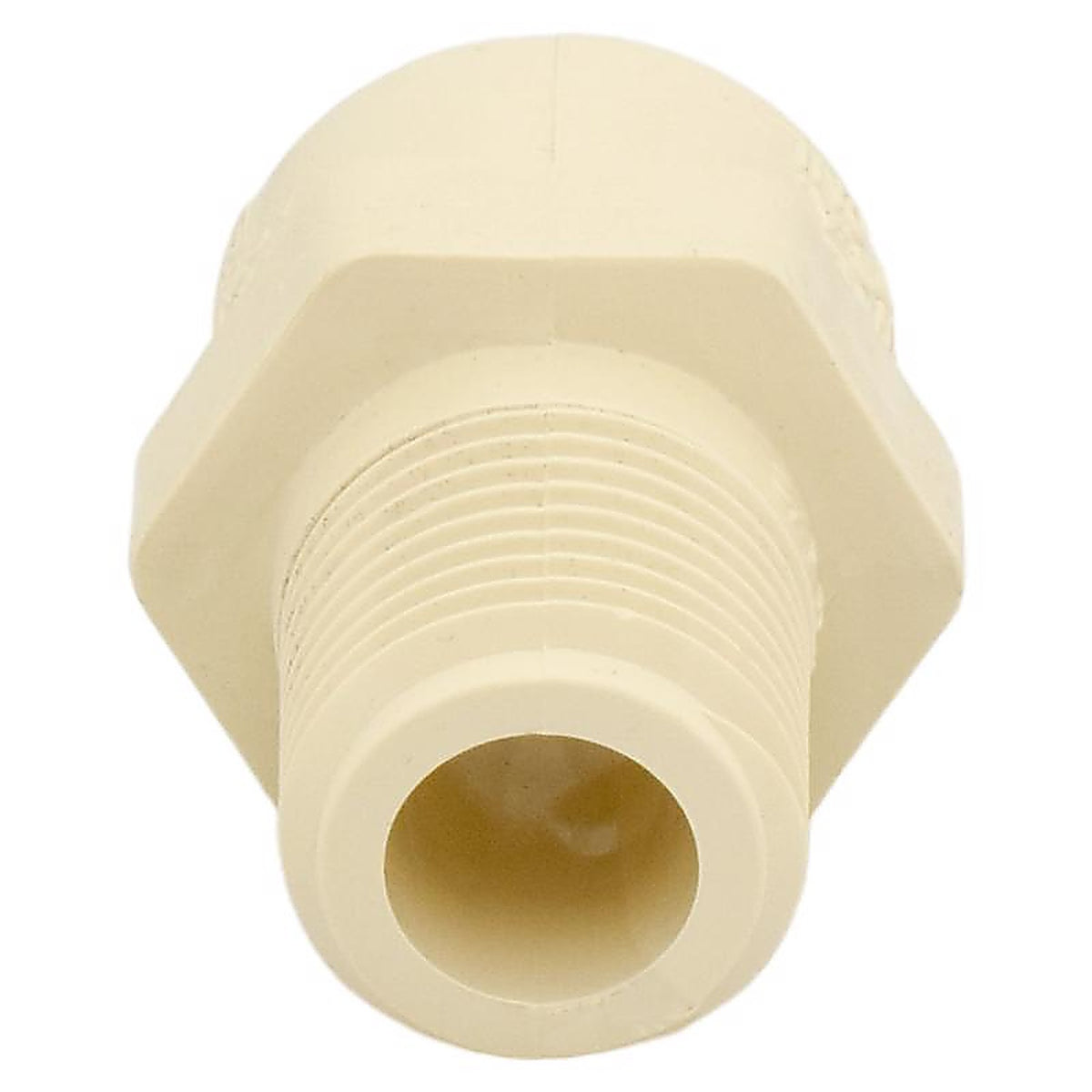 Charlotte Pipe - CTS021100600 - FlowGuard 3/4 in. Hub x 1/2 in. Dia. MPT CPVC Reducing Adapter