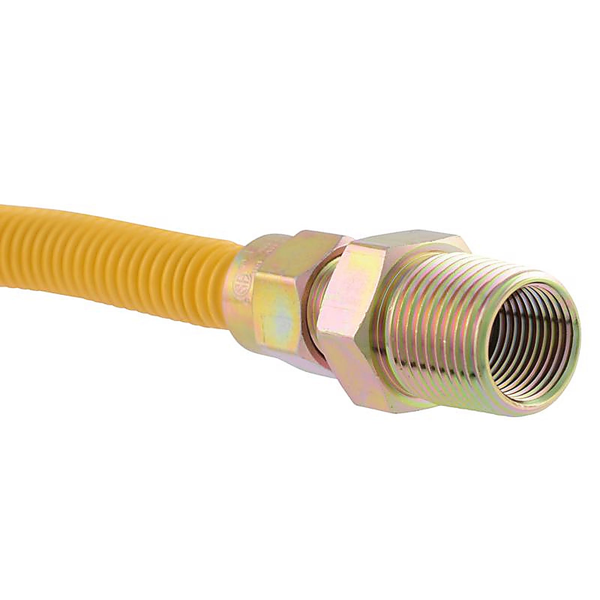 Brasscraft - CSSL44R-36P - ProCoat 1/2 MIP x 1/2 Dia. MIP 36 in. Stainless Steel Gas Connector