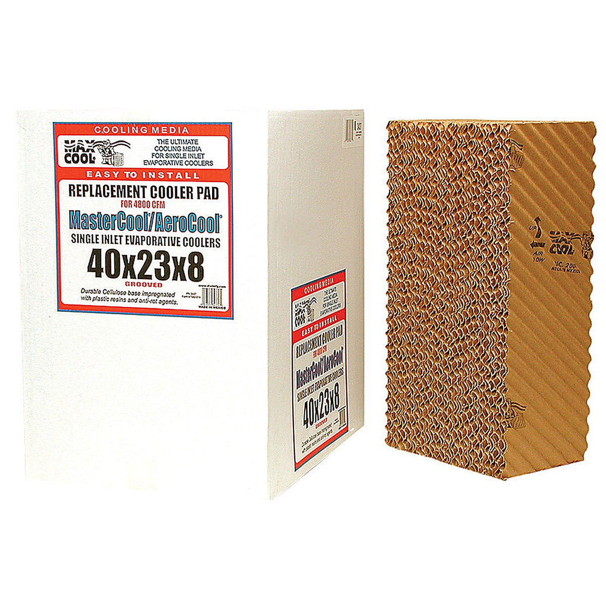 Dial - 3437 - 23 in. H X 40 in. W Brown Cellulose Evaporative Cooler Rigid Media