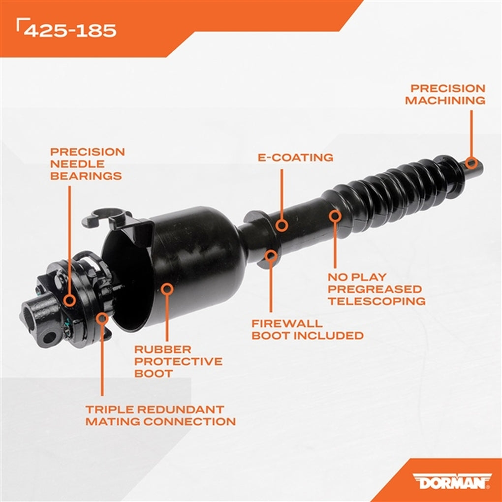 Dorman - 425-185 - Lower Intermediate Steering Shaft