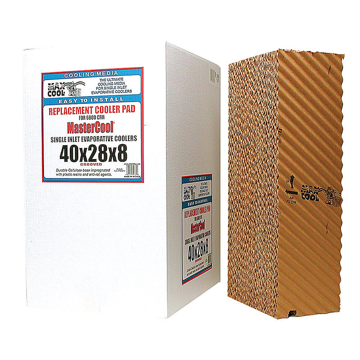 Dial - 3438 - 28 in. H X 40 in. W Brown Cellulose Evaporative Cooler Pad