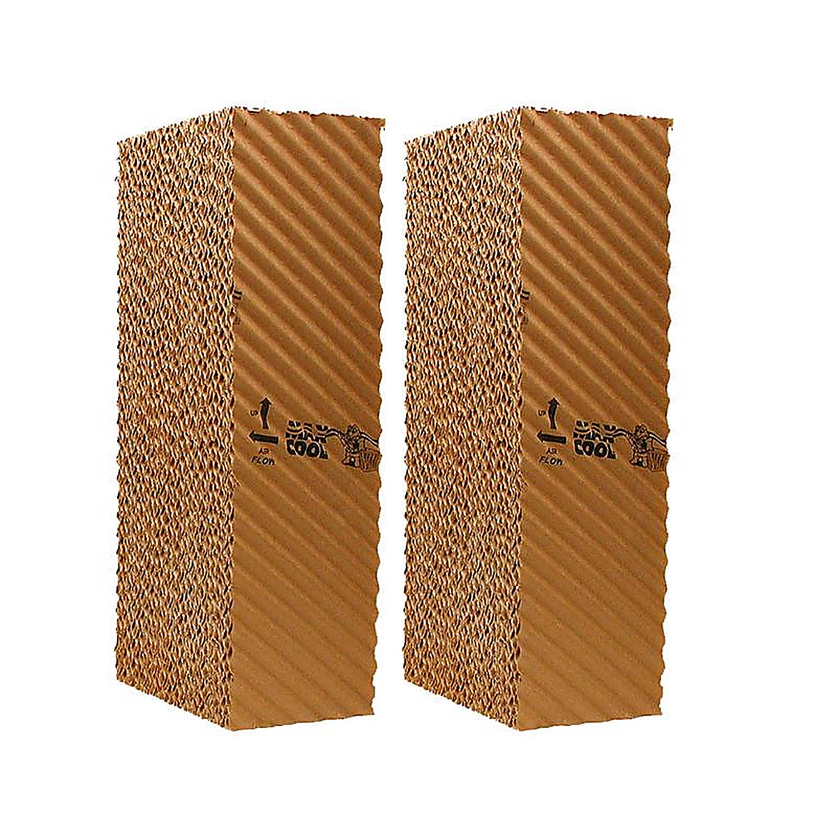 Dial - 3439 - 30 in. H X 40 in. W Brown Cellulose Evaporative Cooler Pad