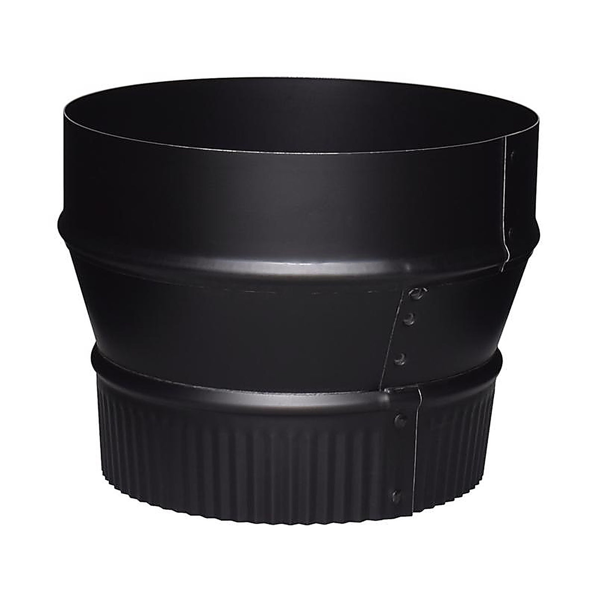 Imperial - BM0077 - 7 in. Dia. x 6 in. Dia. Steel Stove Pipe Reducer