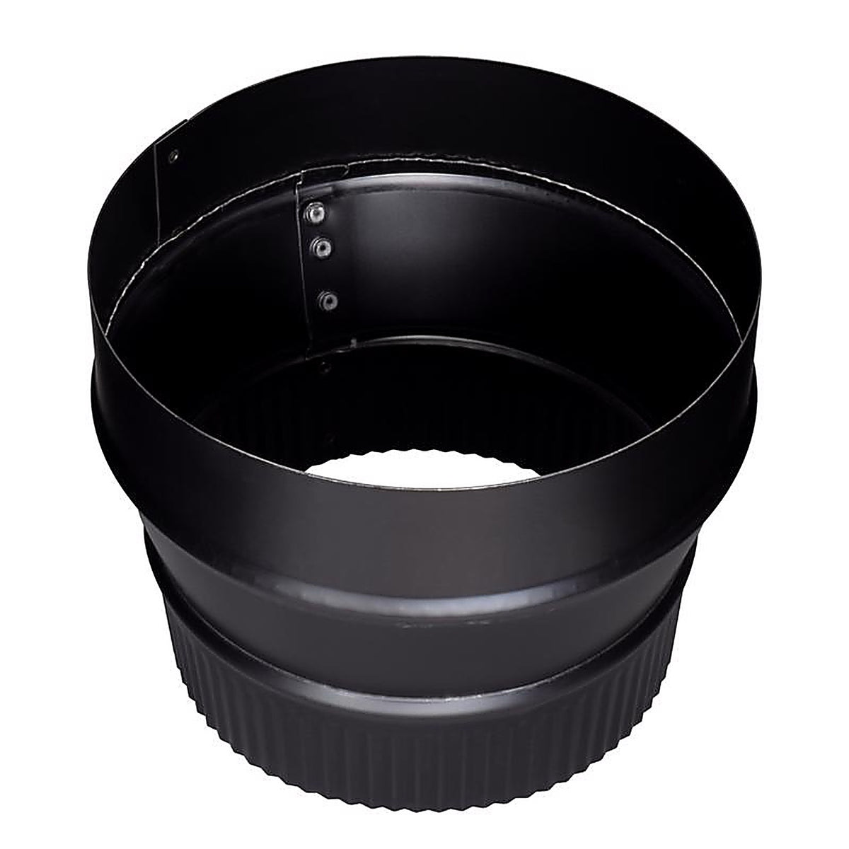 Imperial - BM0077 - 7 in. Dia. x 6 in. Dia. Steel Stove Pipe Reducer