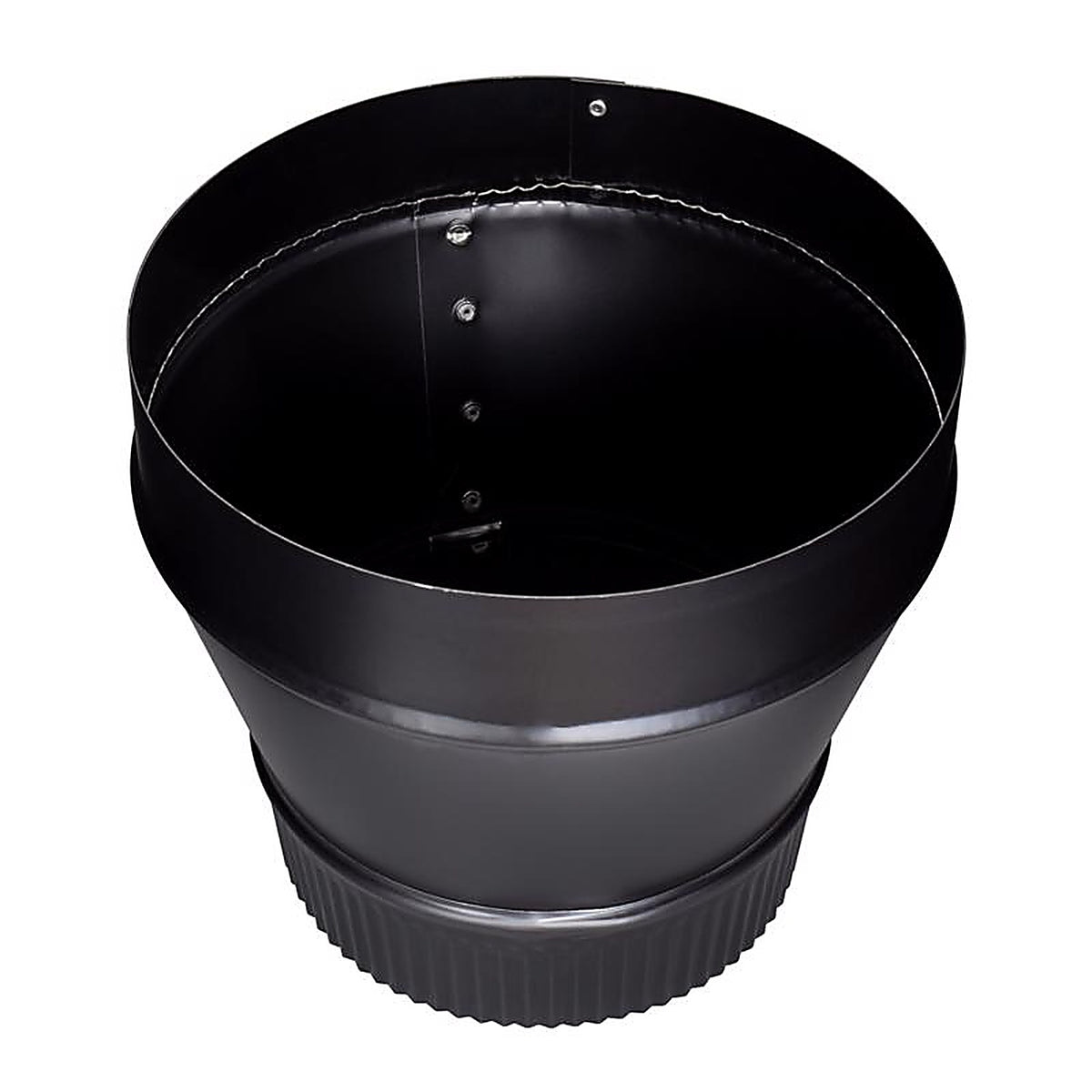 Imperial - BM0079 - 8 in. Dia. x 6 in. Dia. Steel Stove Pipe Reducer