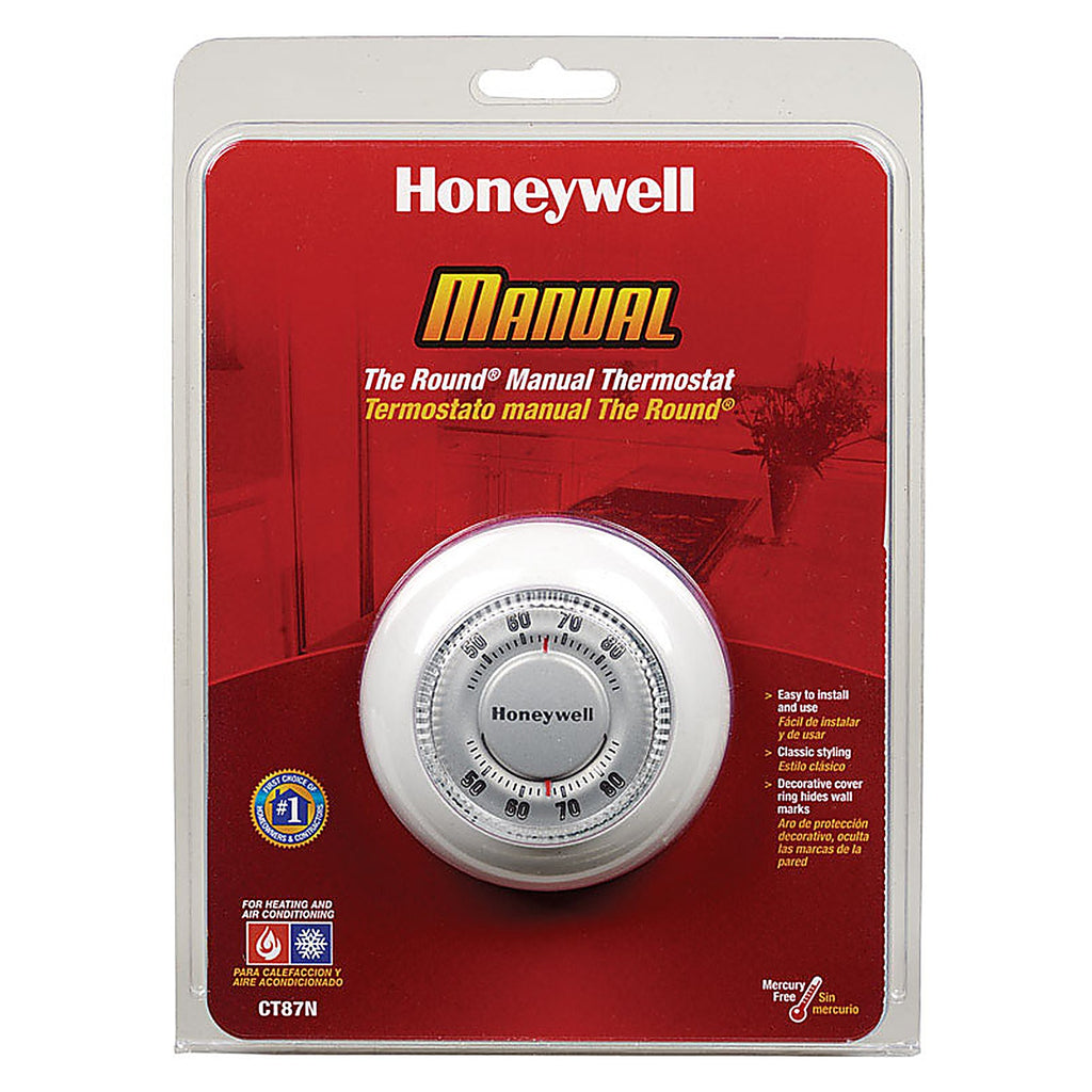 Honeywell - CT87N1001/E1 - Heating and Cooling Dial Thermostat
