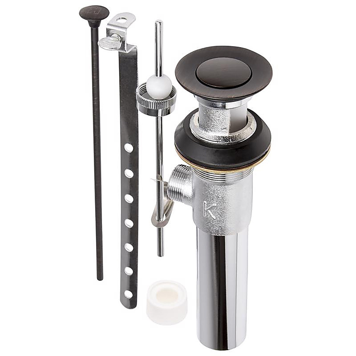 Keeney - K820-77VB - 1-1/14 in. Dia. Oil Rubbed Bronze Brass Pop-Up Lavatory Drain
