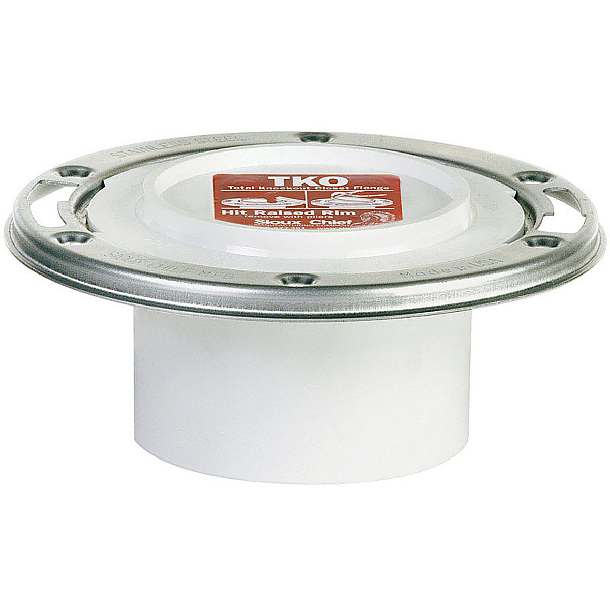 Sioux Chief - 884-PTM - TKO PVC Closet Flange