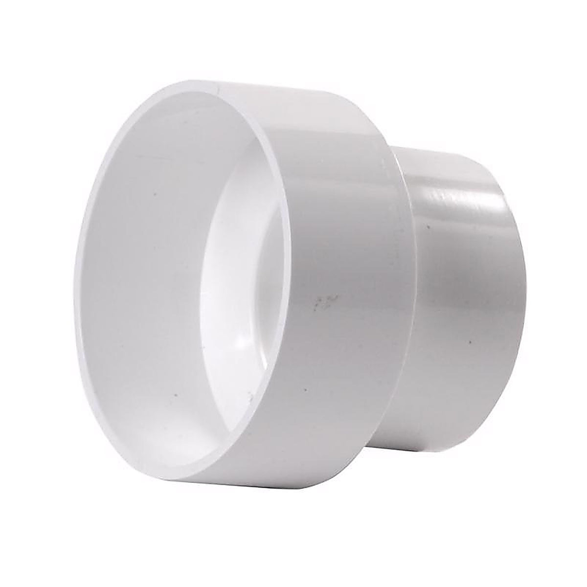 NDS - 4P07 - Schedule 35 4 in. Hub each X 3 in. D Hub PVC Reducing Coupling