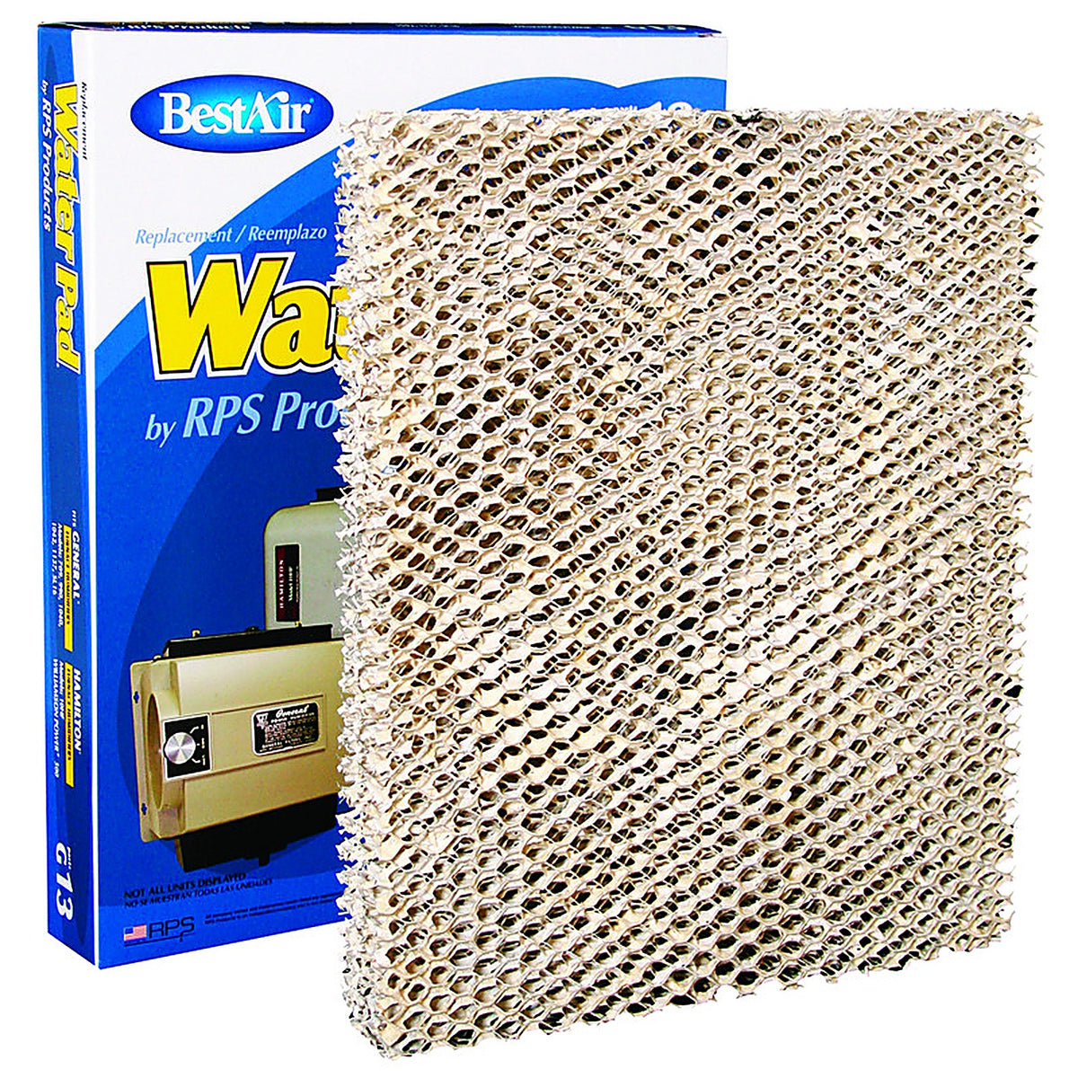 BestAir - G13 - G13 Replacement Water Pad For Specific General, Hamilton, Williamson Power Humidifiers