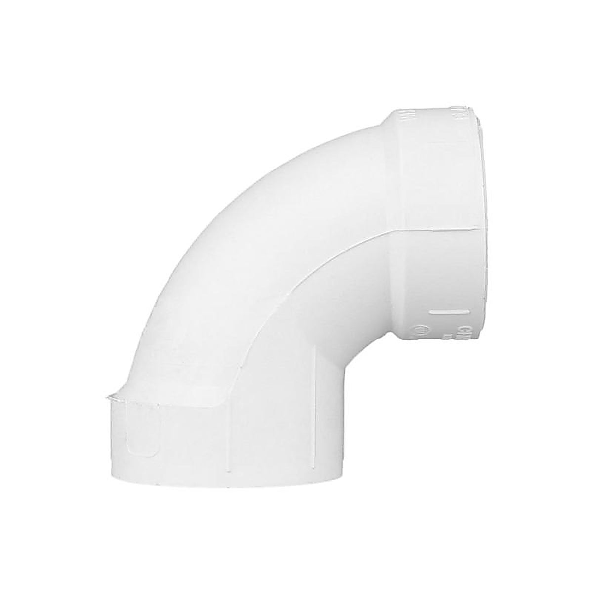Charlotte Pipe - PVC003000800 - Schedule 40 1-1/2 in. Hub x 1-1/2 in. Dia. Hub PVC 90 Degree Elbow