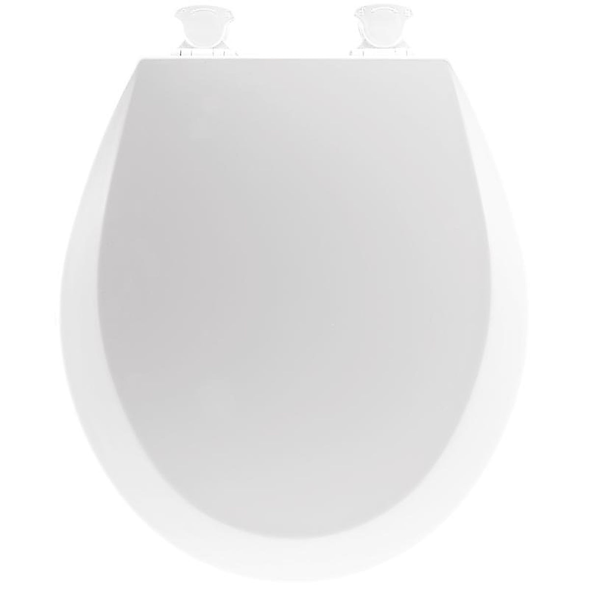 Bemis - 440-000 - Round White Enameled Wood Toilet Seat