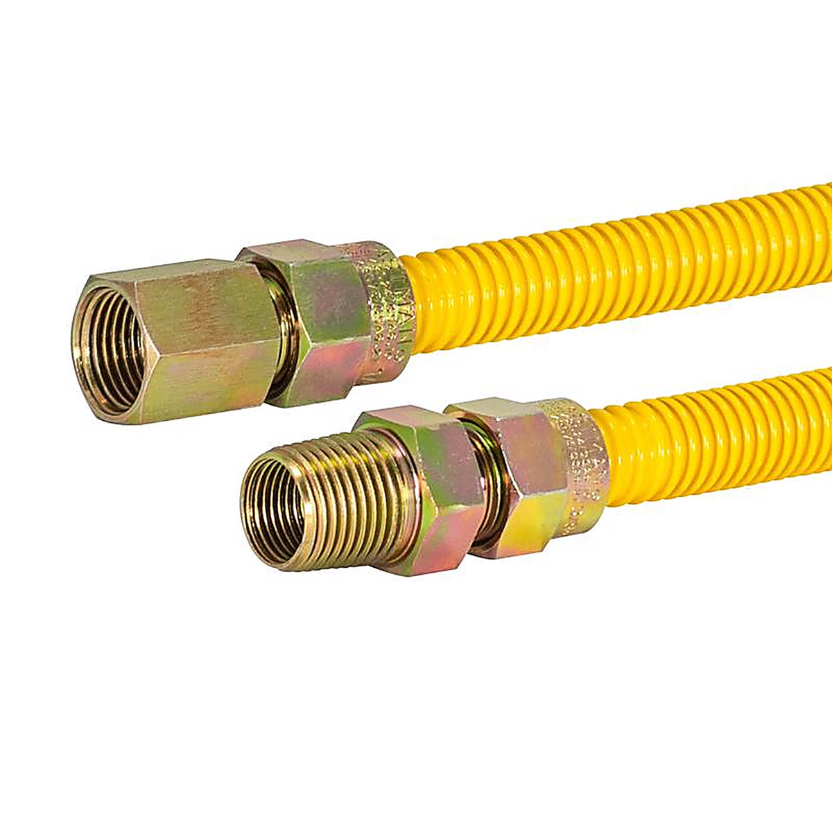 Brasscraft - CSSL54-24 - ProCoat 1/2 in. 1/2 in. Dia. x 24 in. L Stainless Steel Connector