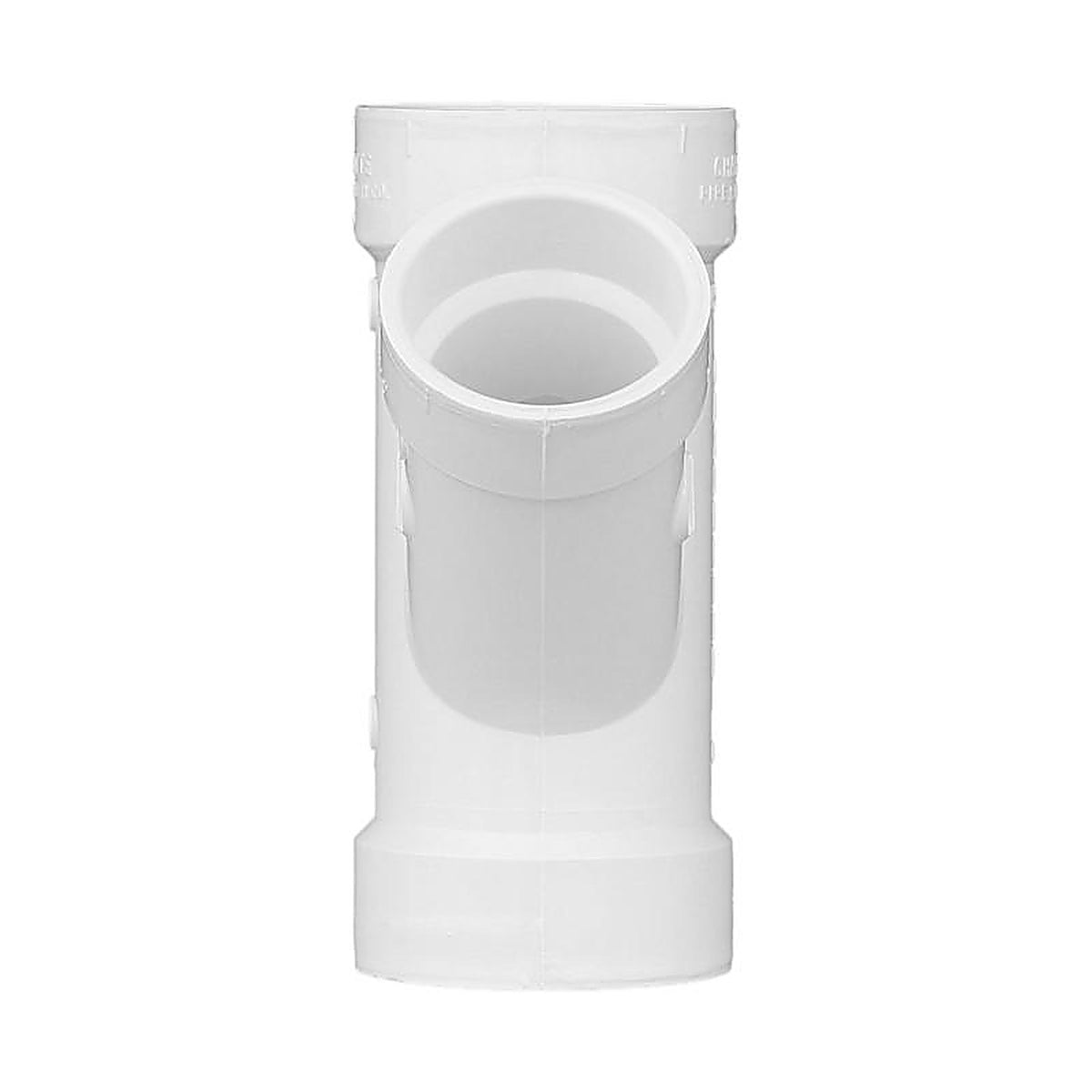 Charlotte Pipe - PVC006011000 - Schedule 40 1-1/2 in. Hub x 2 in. Dia. Hub PVC Reducing Wye
