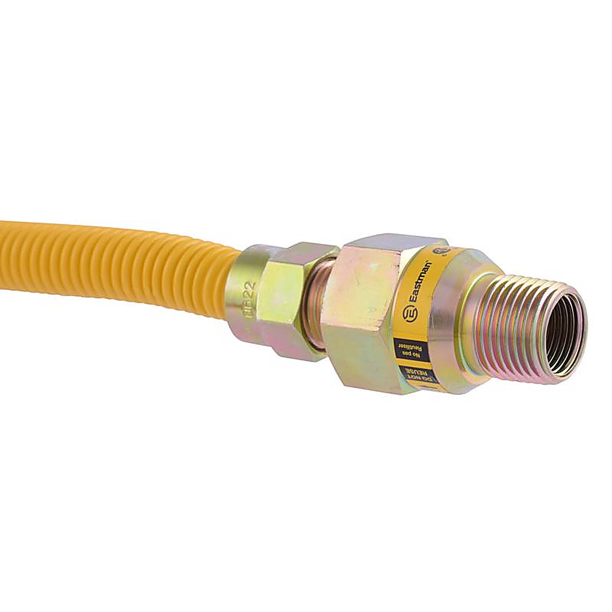 Brasscraft - CSSD45R-48P - ProCoat 1/2 in. FIP x 1/2 in. Dia. MIP 48 in. Stainless Steel Gas Connector