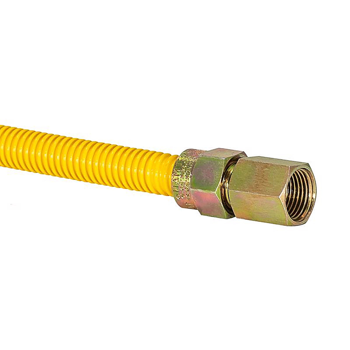 Brasscraft - CSSL45R-24P - ProCoat 1/2 in. 1/2 in. Dia. x 24 in. L Stainless Steel Connector