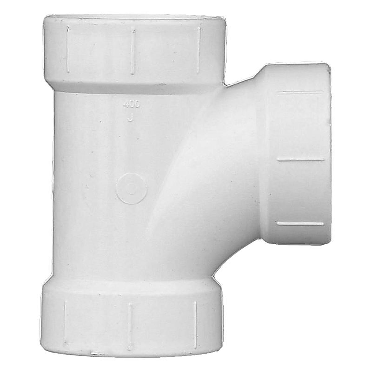 Charlotte Pipe - PVC004000800 - Schedule 40 1-1/2 in. Hub x 1-1/2 in. Dia. Hub PVC Sanitary Tee