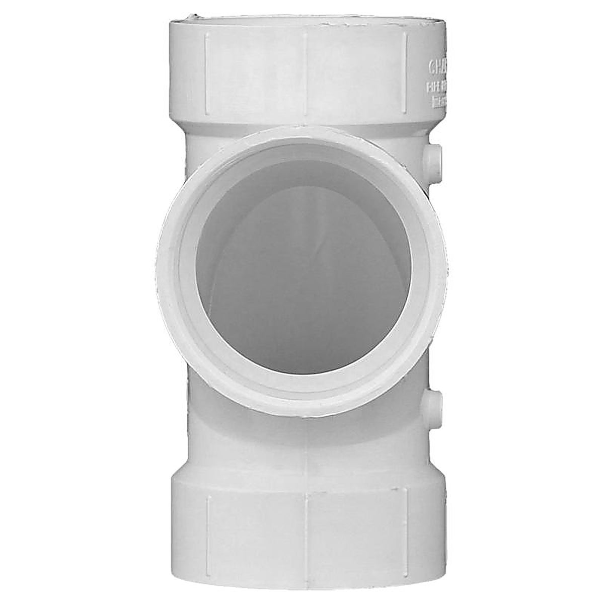 Charlotte Pipe - PVC004001000 - Schedule 40 2 in. Hub x 2 in. Dia. Hub PVC Sanitary Tee
