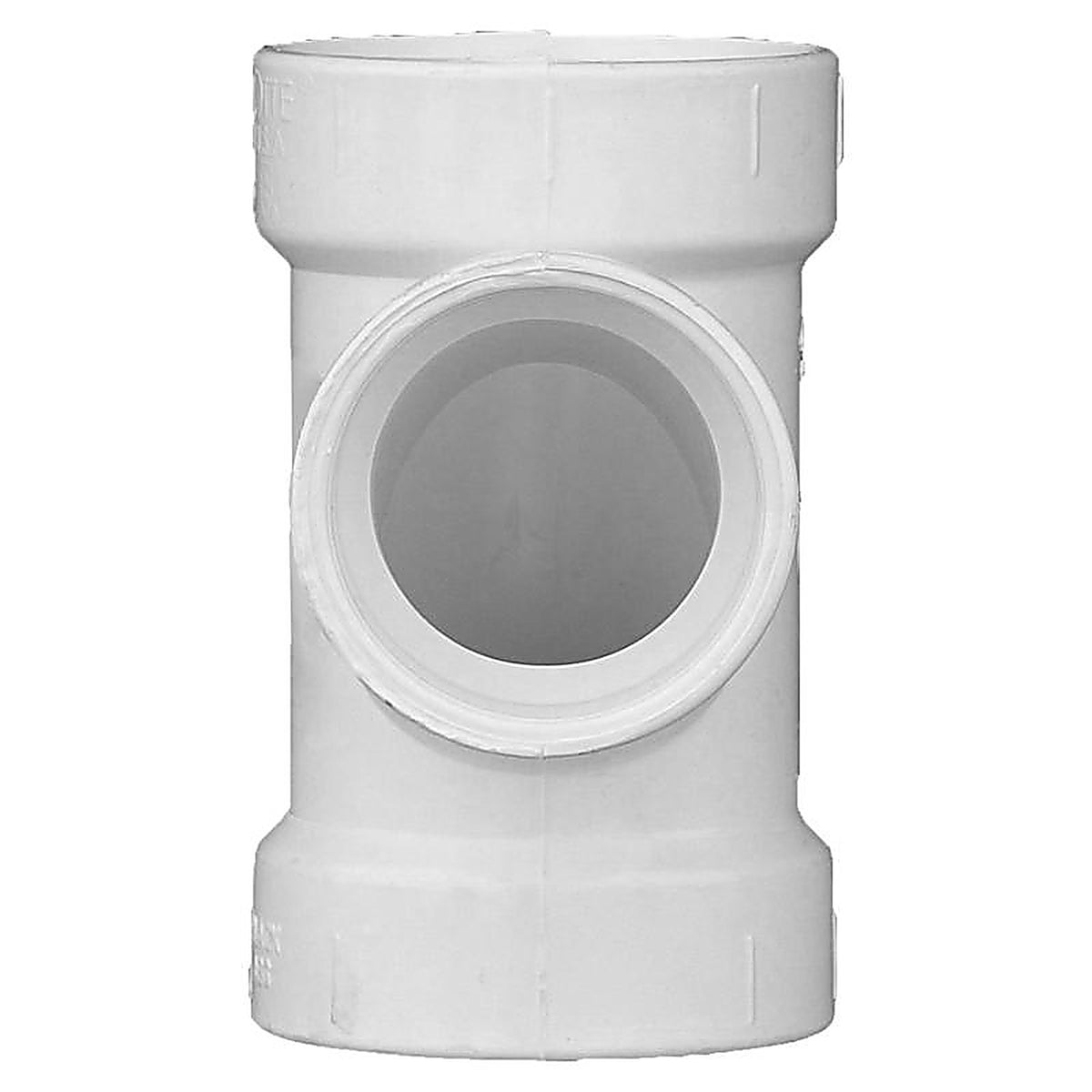 Charlotte Pipe - PVC004011000 - Schedule 40 2 in. Hub x 2 in. Dia. Hub PVC Sanitary Tee